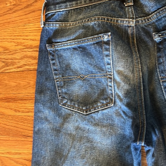 NWOT Men’s Lucky Brand Jeans 363 distressed Vintage Straight Yellowstone 30x32 - Picture 14 of 15